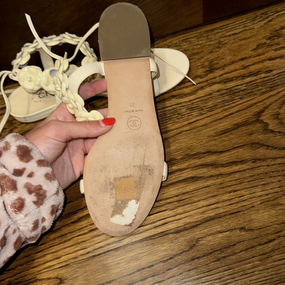 Chanel sandals authentic! - Picture 2 of 3
